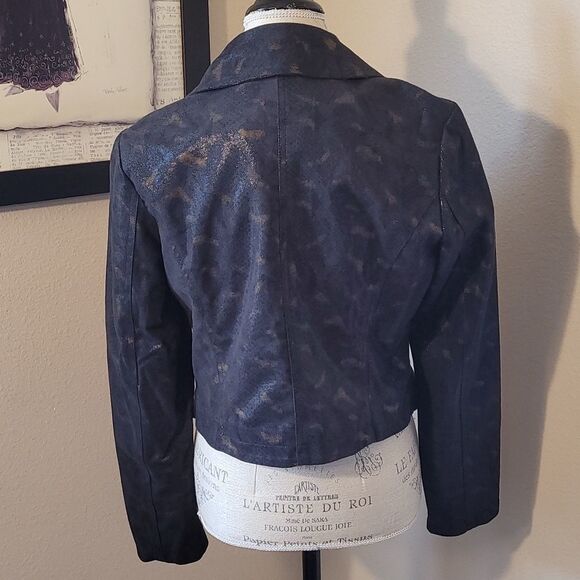 Rock The Republic Faux Leather Moto Jacket - Picture 7 of 11